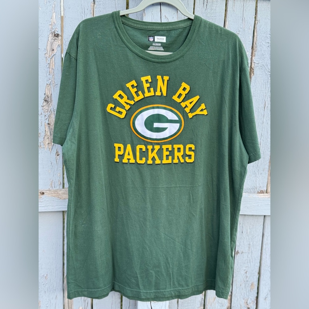 Green Bay Packers Shirt XL Men’s X-Large NFL Team Apparel Football Graphic